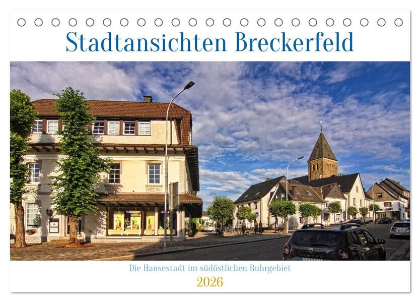 Stadtansichten Breckerfeld - Die Hansestadt im südöstlichen Ruhrgebiet (Tischkalender 2026 DIN A5 quer) CALVENDO Monatskalender