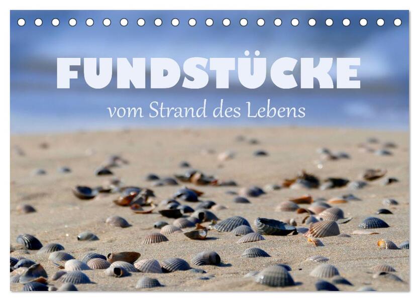 Fundstücke vom Strand des Lebens (Tischkalender 2026 DIN A5 quer) CALVENDO Monatskalender