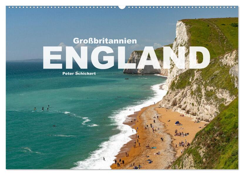 Großbritannien - England (Wandkalender 2026 DIN A2 quer) CALVENDO Monatskalender