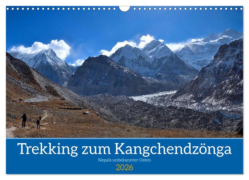 Trekking zum Kangchendzönga (Wandkalender 2026 DIN A3 quer) CALVENDO Monatskalender
