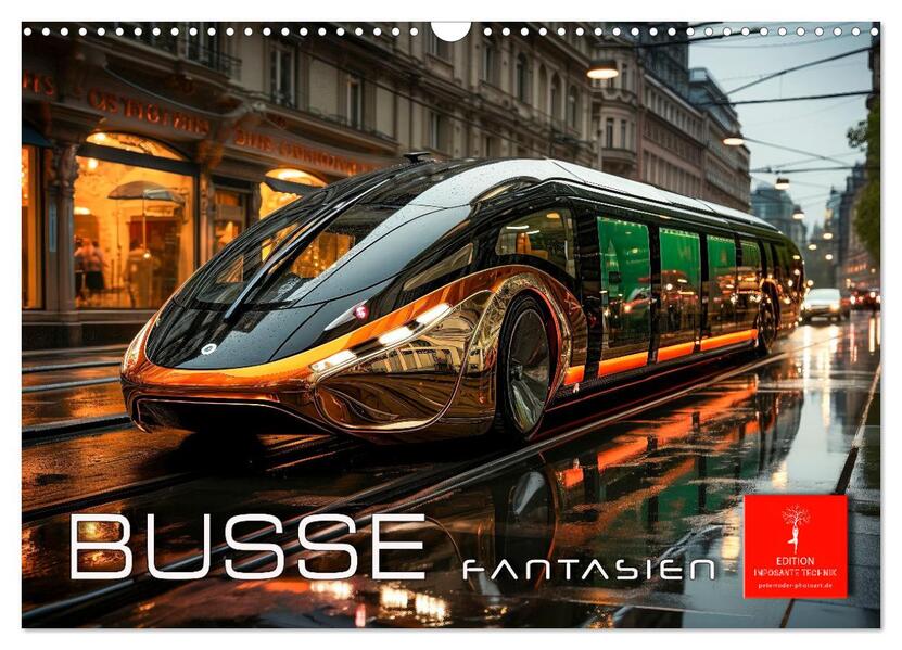 Busse Fantasien (Wandkalender 2026 DIN A3 quer) CALVENDO Monatskalender
