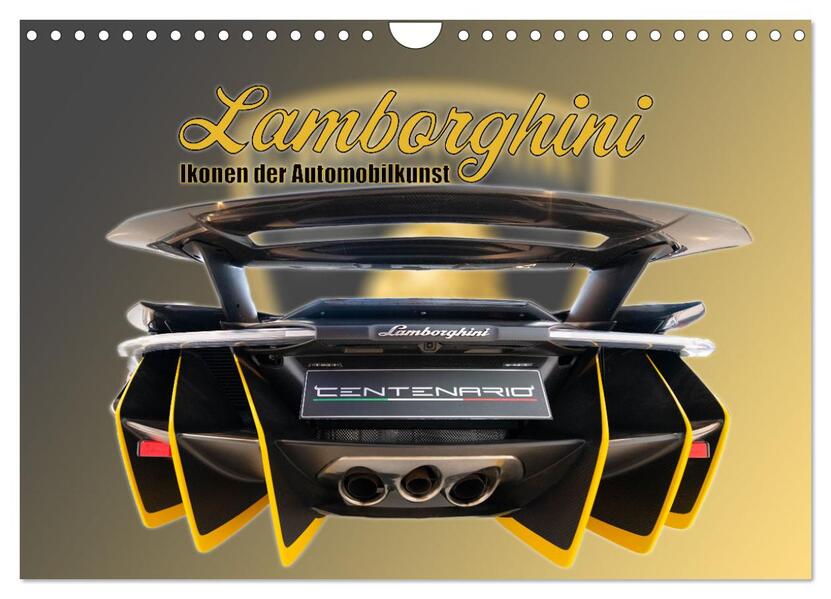 Ikonen der Automobilkunst (Wandkalender 2026 DIN A4 quer) CALVENDO Monatskalender