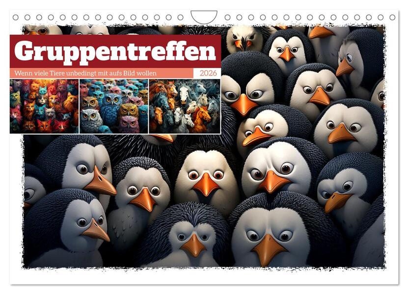Gruppentreffen (Wandkalender 2026 DIN A4 quer) CALVENDO Monatskalender