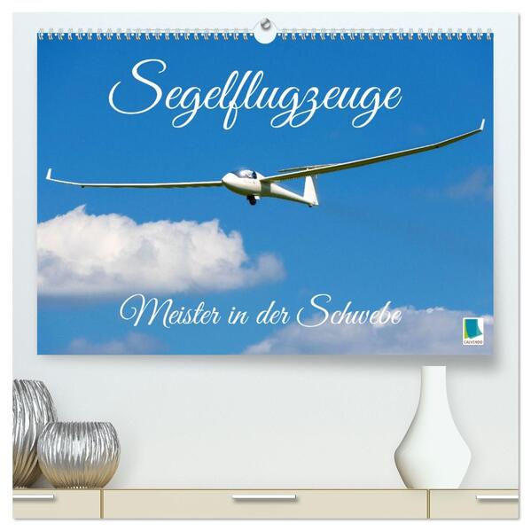 Meister in der Schwebe: Segelflugzeuge (hochwertiger Premium Wandkalender 2026 DIN A2 quer) Kunstdruck in Hochglanz