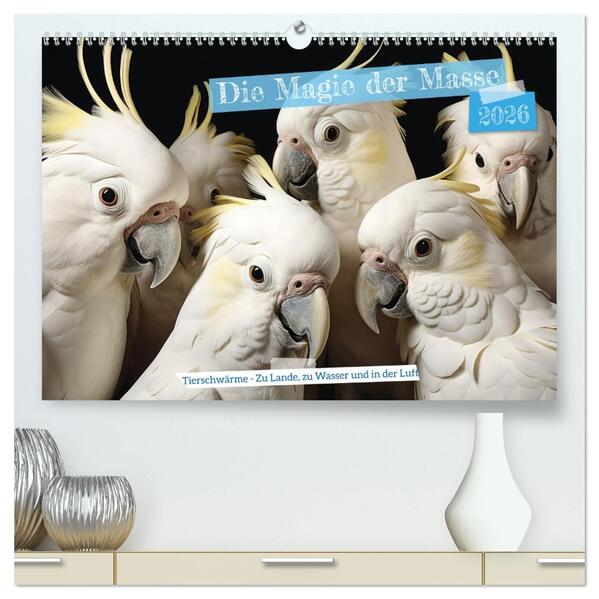 Die Magie der Masse (hochwertiger Premium Wandkalender 2026 DIN A2 quer) Kunstdruck in Hochglanz