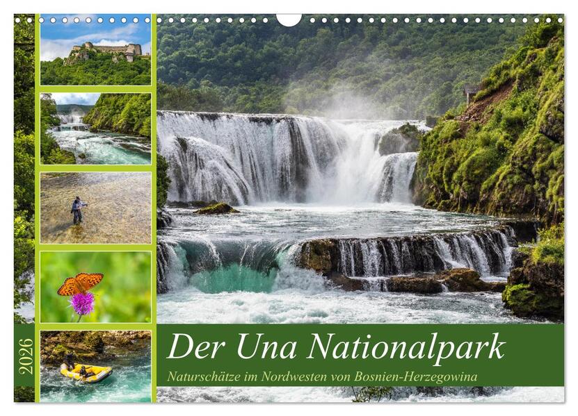 Der Una Nationalpark (Wandkalender 2026 DIN A3 quer) CALVENDO Monatskalender