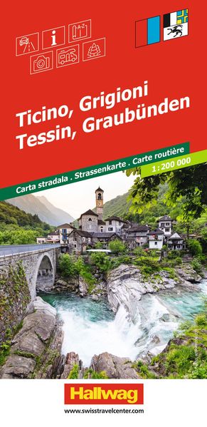 Tessin Graubünden 1:200.000