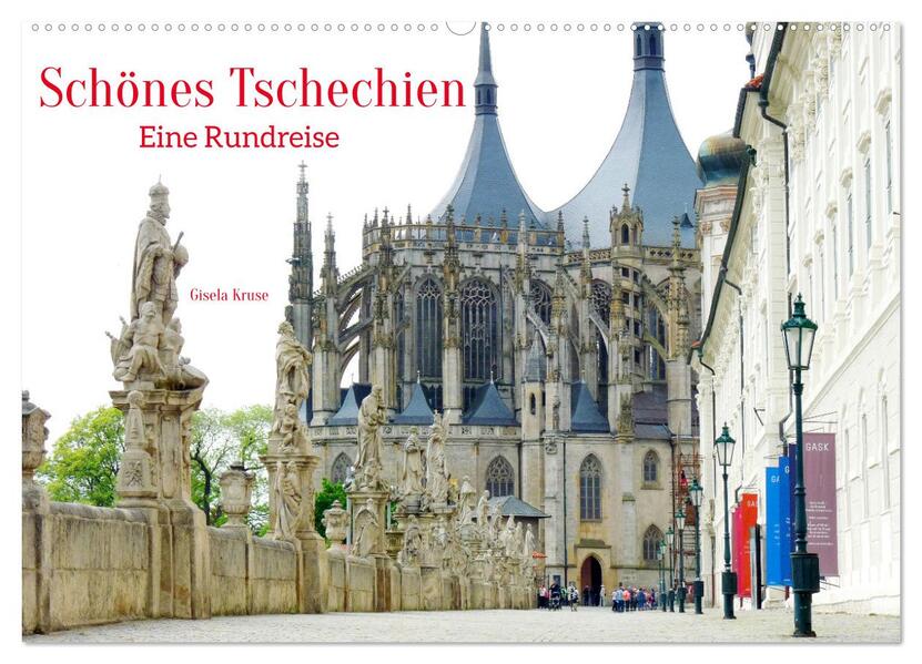 Schönes Tschechien - Eine Rundreise (Wandkalender 2026 DIN A2 quer) CALVENDO Monatskalender