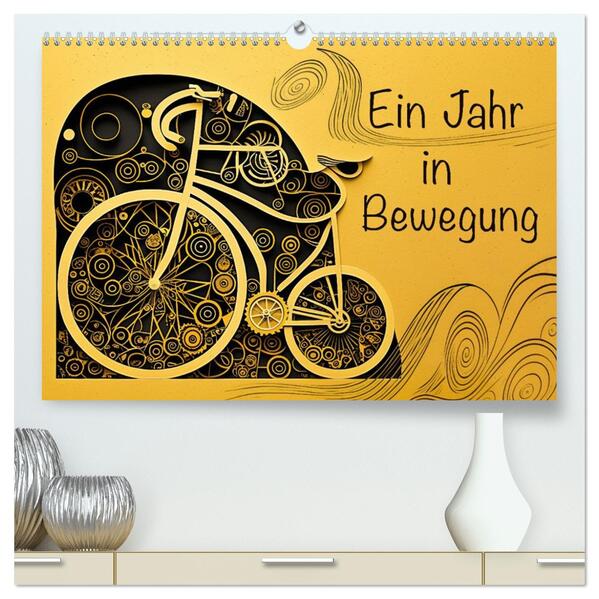 Ein Jahr in Bewegung (hochwertiger Premium Wandkalender 2026 DIN A2 quer) Kunstdruck in Hochglanz
