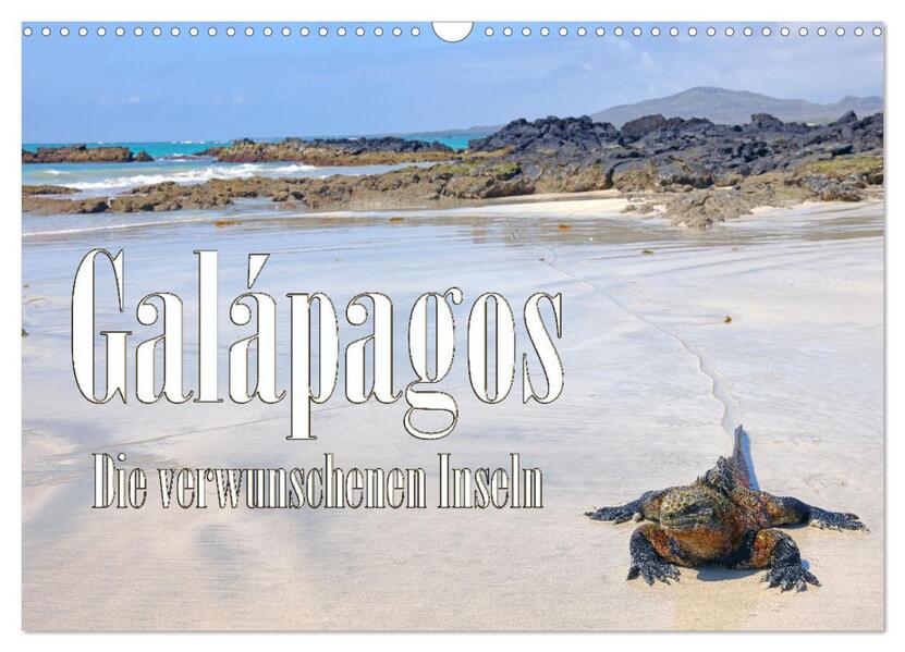Galápagos - Die verwunschenen Inseln (Wandkalender 2026 DIN A3 quer) CALVENDO Monatskalender