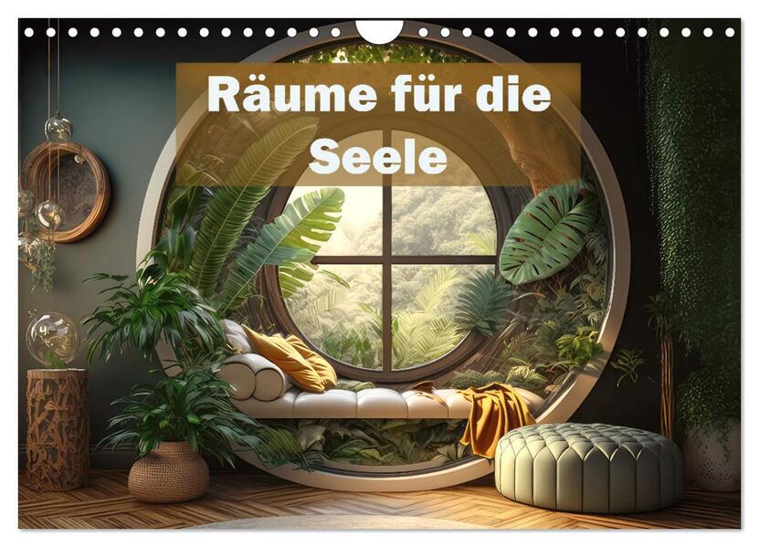 Räume für die Seele (Wandkalender 2026 DIN A4 quer) CALVENDO Monatskalender