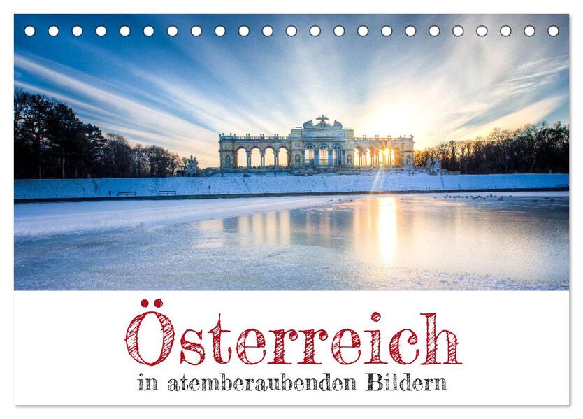 Österreich in atemberaubenden Bildern (Tischkalender 2026 DIN A5 quer) CALVENDO Monatskalender