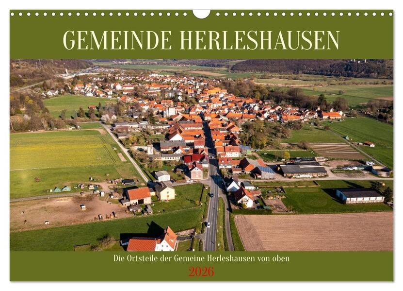Gemeinde Herleshausen (Wandkalender 2026 DIN A3 quer) CALVENDO Monatskalender