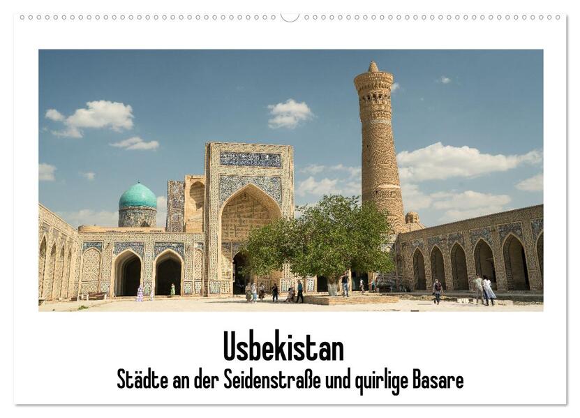 Usbekistan (Wandkalender 2026 DIN A2 quer) CALVENDO Monatskalender