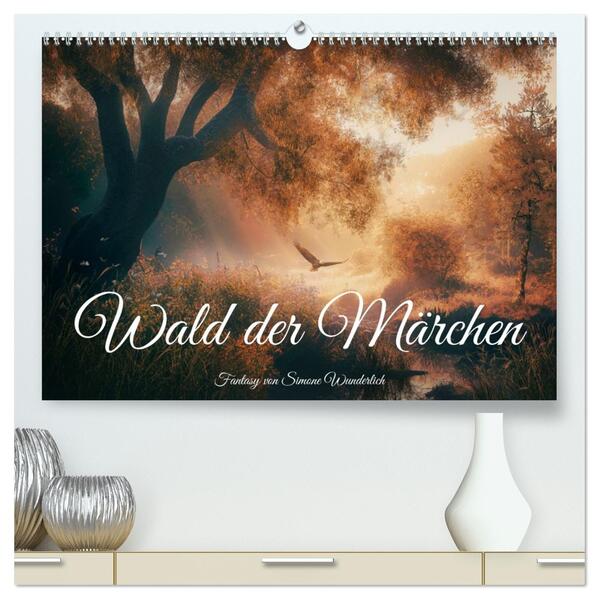 Wald der Märchen (hochwertiger Premium Wandkalender 2026 DIN A2 quer) Kunstdruck in Hochglanz