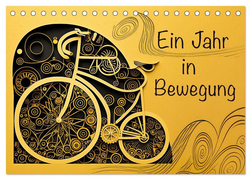 Ein Jahr in Bewegung (Tischkalender 2026 DIN A5 quer) CALVENDO Monatskalender