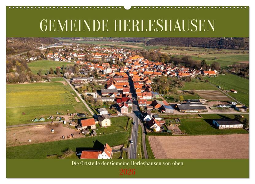 Gemeinde Herleshausen (Wandkalender 2026 DIN A2 quer) CALVENDO Monatskalender