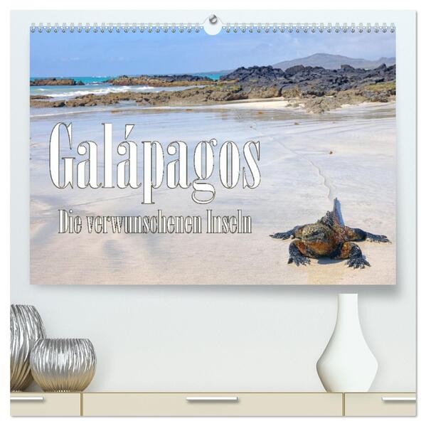 Galápagos - Die verwunschenen Inseln (hochwertiger Premium Wandkalender 2026 DIN A2 quer) Kunstdruck in Hochglanz