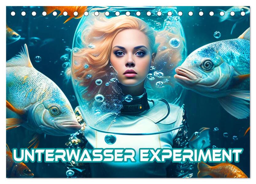 Unterwasser Experiment (Tischkalender 2026 DIN A5 quer) CALVENDO Monatskalender