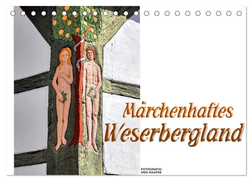 Märchenhaftes Weserbergland (Tischkalender 2026 DIN A5 quer) CALVENDO Monatskalender