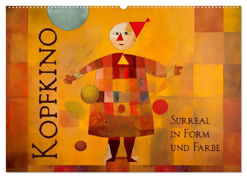 Kopfkino - Surreal in Form und Farbe (Wandkalender 2026 DIN A2 quer) CALVENDO Monatskalender