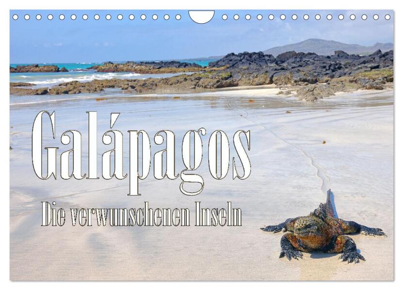 Galápagos - Die verwunschenen Inseln (Wandkalender 2026 DIN A4 quer) CALVENDO Monatskalender
