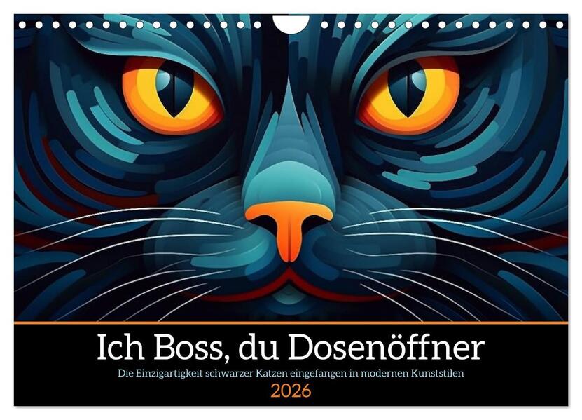 Ich Boss du Dosenöffner (Wandkalender 2026 DIN A4 quer) CALVENDO Monatskalender