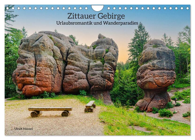 Zittauer Gebirge-Urlaubsromantik und Wanderparadies (Wandkalender 2026 DIN A4 quer) CALVENDO Monatskalender
