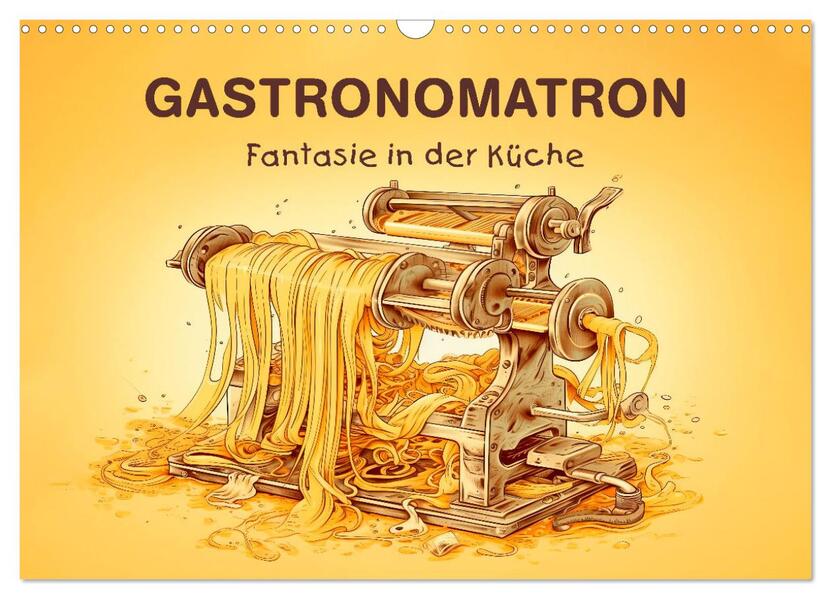 Gastronomatron - Fantasie in der Küche (Wandkalender 2026 DIN A3 quer) CALVENDO Monatskalender