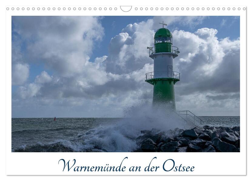 Warnemünde an der Ostsee (Wandkalender 2026 DIN A3 quer) CALVENDO Monatskalender