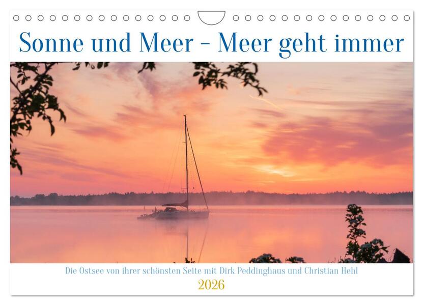Sonne und Meer - Meer geht immer (Wandkalender 2026 DIN A4 quer) CALVENDO Monatskalender