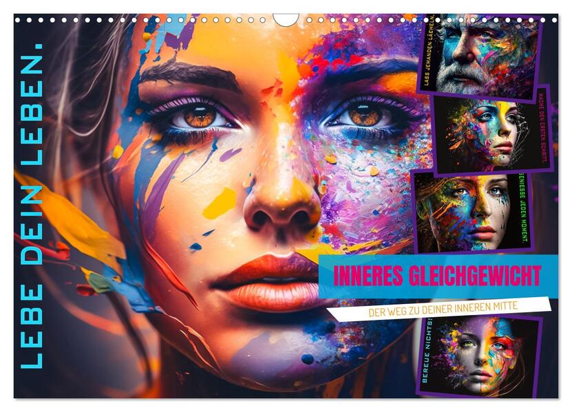 Inneres Gleichgewicht (Wandkalender 2026 DIN A3 quer) CALVENDO Monatskalender
