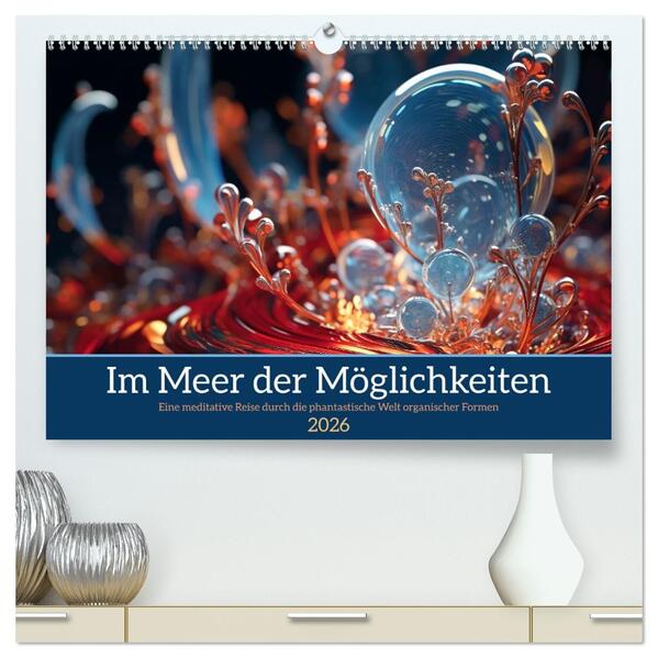 Im Meer der Möglichkeiten (hochwertiger Premium Wandkalender 2026 DIN A2 quer) Kunstdruck in Hochglanz