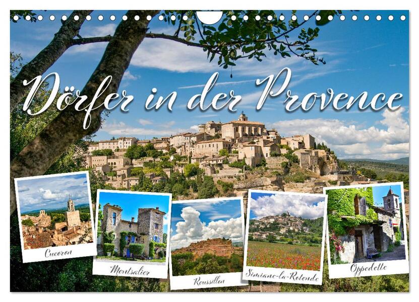 Dörfer in der Provence (Wandkalender 2026 DIN A4 quer) CALVENDO Monatskalender