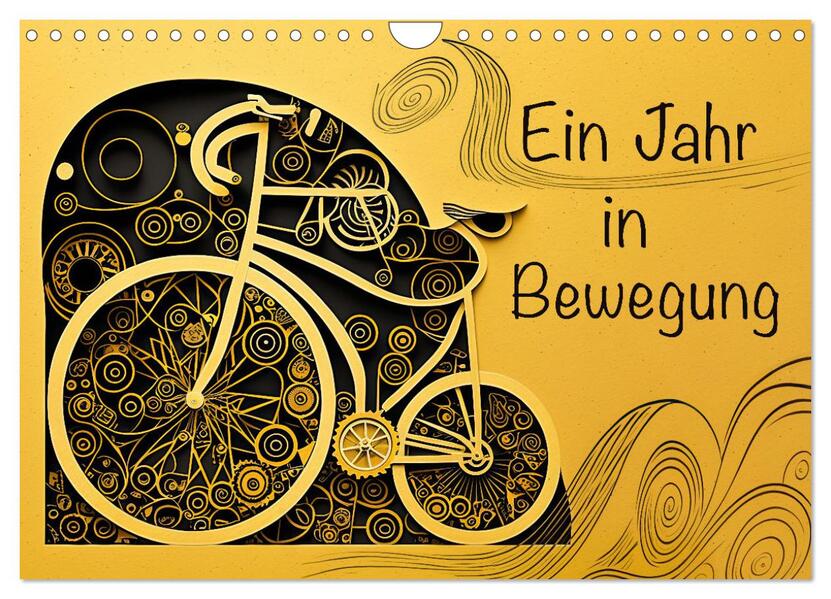Ein Jahr in Bewegung (Wandkalender 2026 DIN A4 quer) CALVENDO Monatskalender
