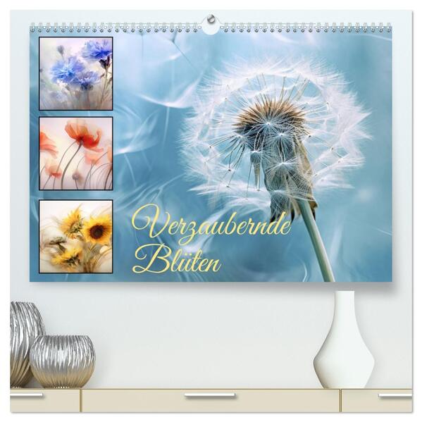 Verzaubernde Blüten (hochwertiger Premium Wandkalender 2026 DIN A2 quer) Kunstdruck in Hochglanz