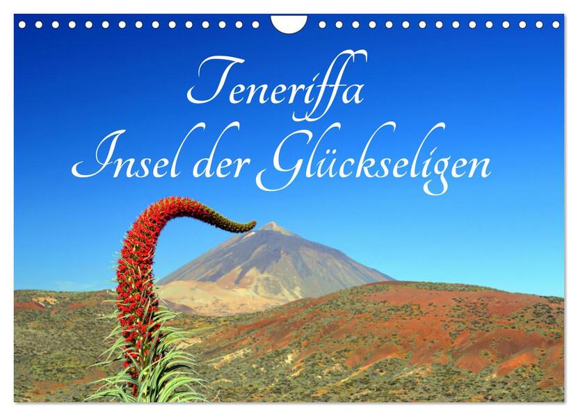 Teneriffa Insel der Glückseligen (Wandkalender 2026 DIN A4 quer) CALVENDO Monatskalender