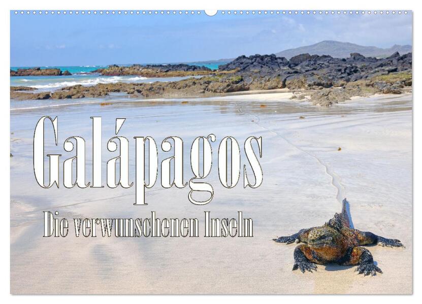 Galápagos - Die verwunschenen Inseln (Wandkalender 2026 DIN A2 quer) CALVENDO Monatskalender