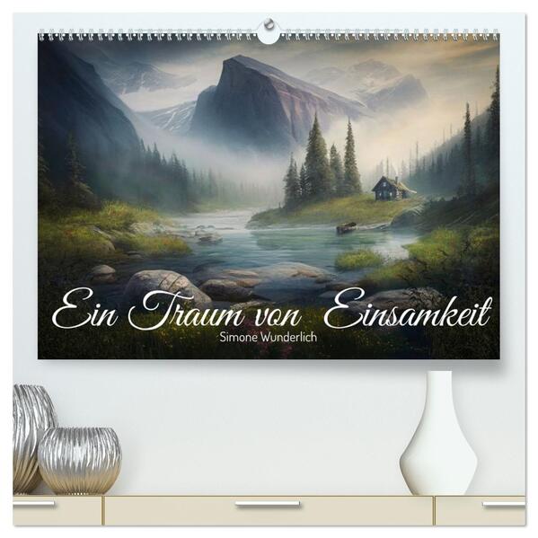 Ein Traum von Einsamkeit (hochwertiger Premium Wandkalender 2026 DIN A2 quer) Kunstdruck in Hochglanz