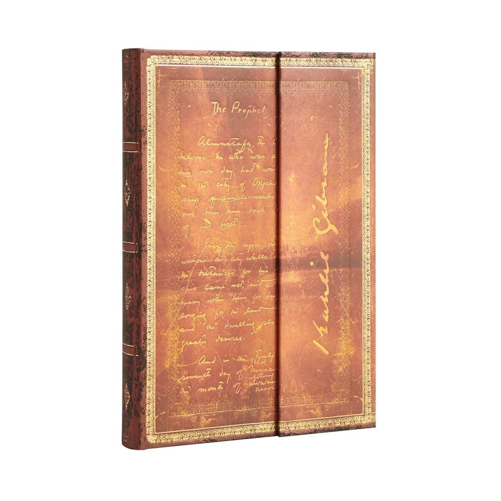 Hardcover Notizbuch Kahlil Gibran Der Prophet Midi Liniert