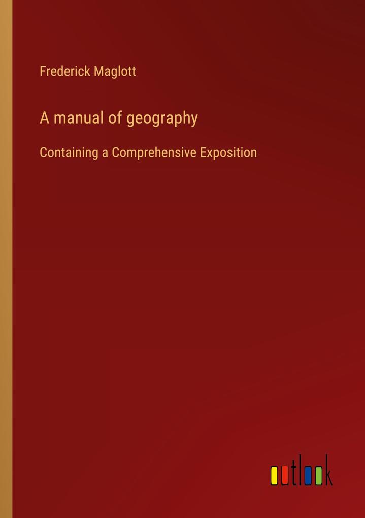 A manual of geography