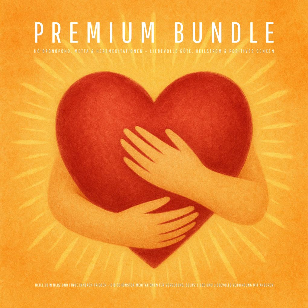 Premium Bundle: Ho'oponopono Metta & Herzmeditationen Liebevolle Güte Heilstrom & Positives Denken