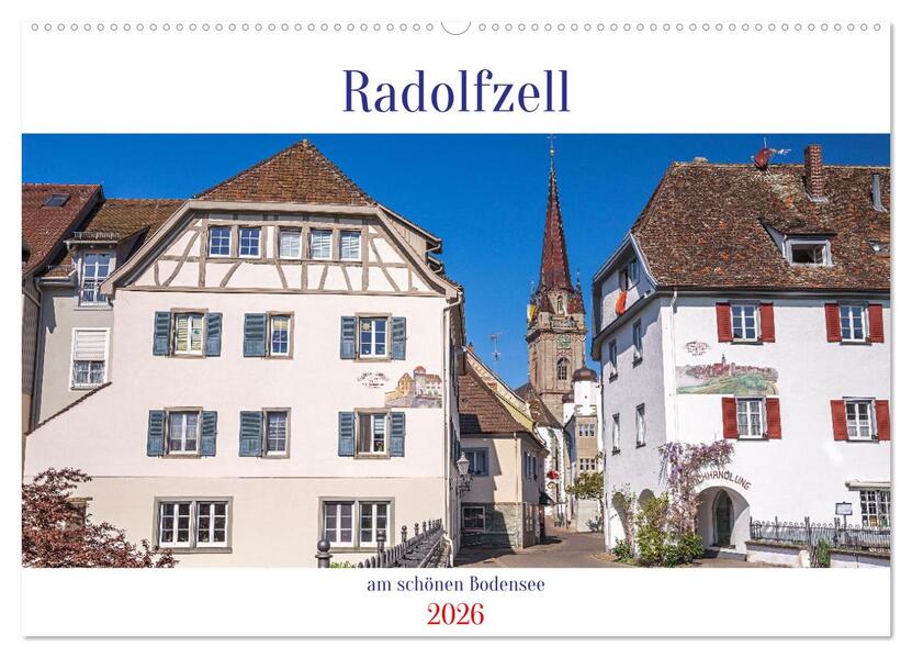 Radolfzell am schönen Bodensee (Wandkalender 2026 DIN A2 quer) CALVENDO Monatskalender