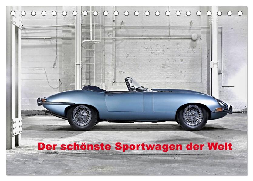 Der schönste Sportwagen der Welt (Tischkalender 2026 DIN A5 quer) CALVENDO Monatskalender