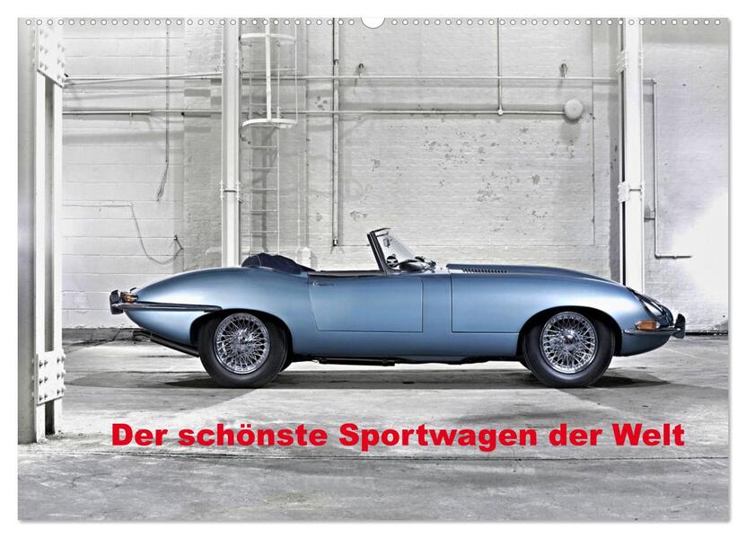 Der schönste Sportwagen der Welt (Wandkalender 2026 DIN A2 quer) CALVENDO Monatskalender