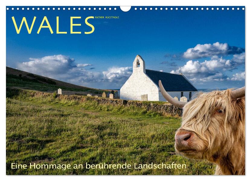 Wales - Eine Hommage an berührende Landschaften (Wandkalender 2026 DIN A3 quer) CALVENDO Monatskalender