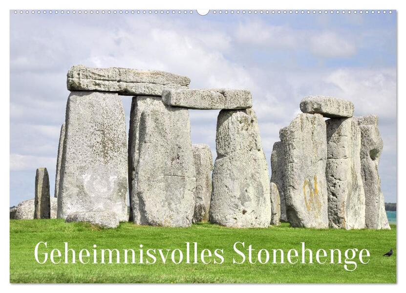 Geheimnisvolles Stonehenge (Wandkalender 2026 DIN A2 quer) CALVENDO Monatskalender