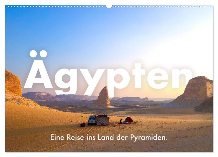 Ägypten - Eine Reise ins Land der Pyramiden. (Wandkalender 2026 DIN A2 quer) CALVENDO Monatskalender