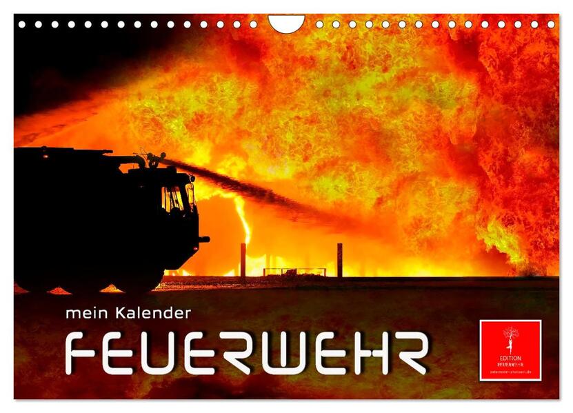 Feuerwehr - mein Kalender (Wandkalender 2026 DIN A4 quer) CALVENDO Monatskalender