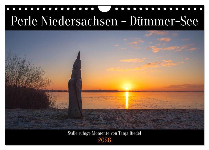 Perle Niedersachsen - Dümmer-See (Wandkalender 2026 DIN A4 quer) CALVENDO Monatskalender
